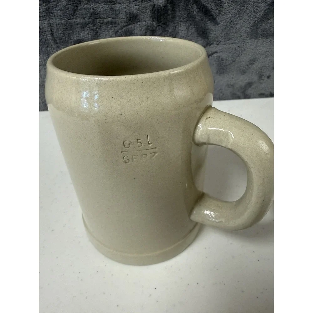 Vtg Heineken  Stoneware Beer Stein Mug With Handle O.5 L  Collectible